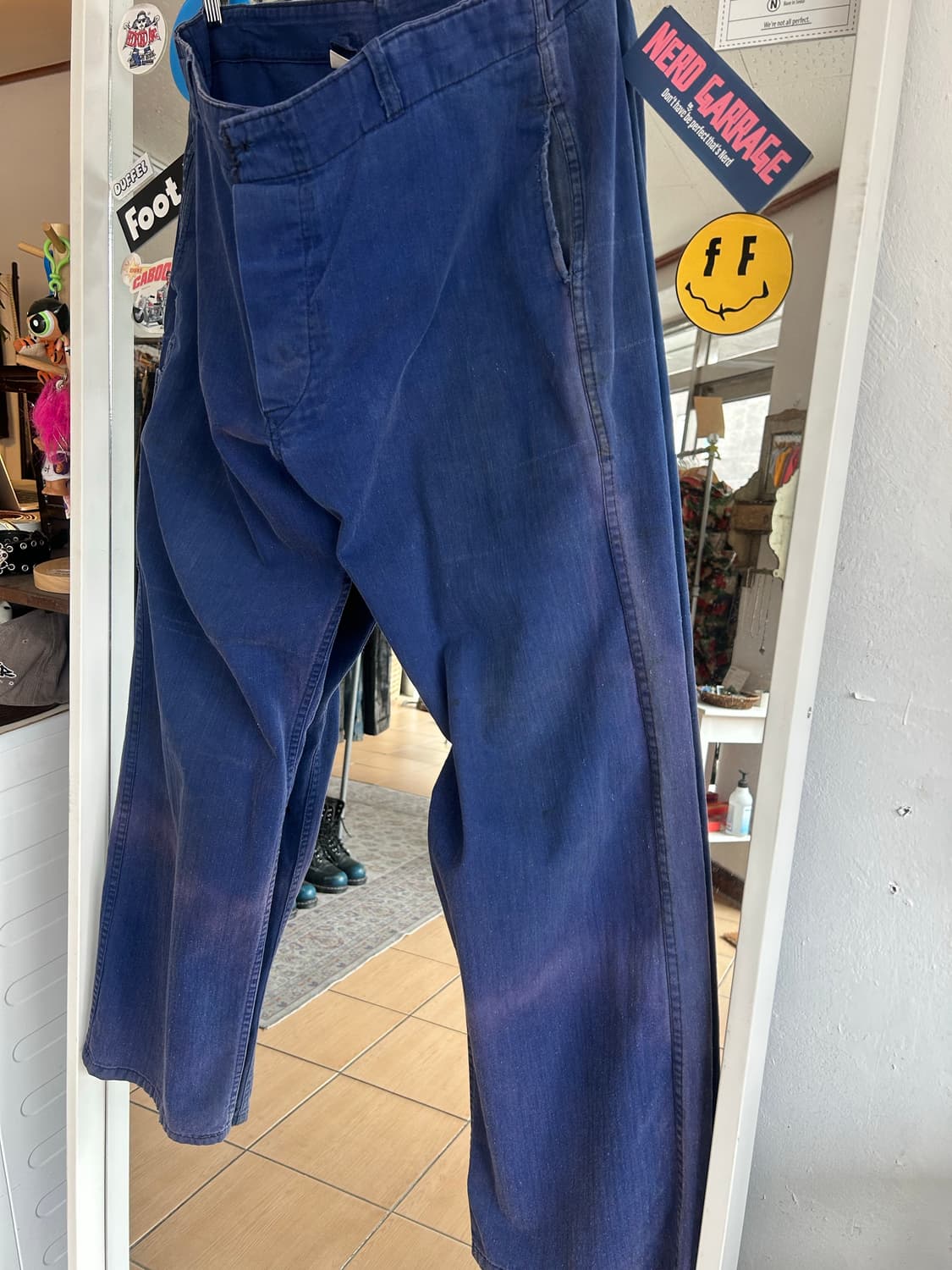 60‘s 빈티지 프렌치워크팬츠 상품이미지1