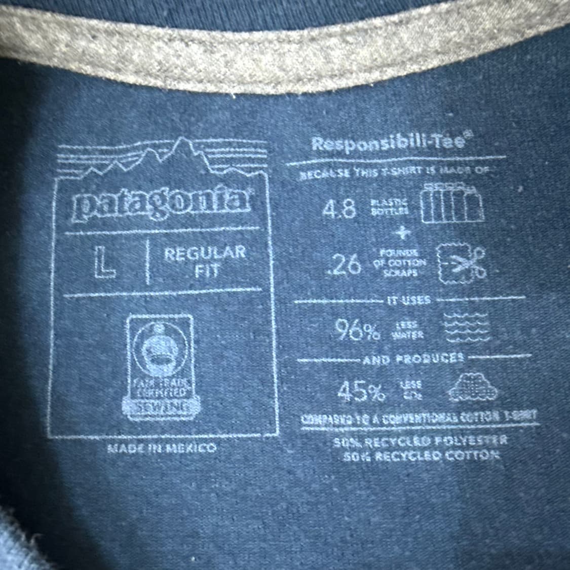 L 파타고니아 반팔 티셔츠 0323T 상품이미지3