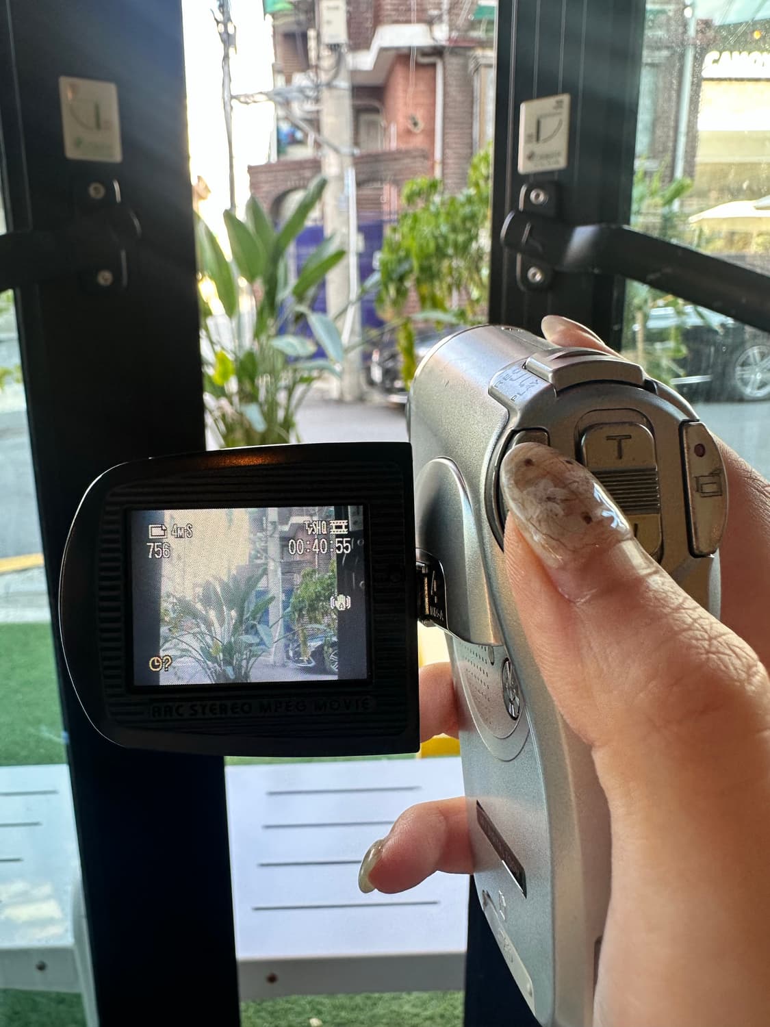 (작례o) 산요 작티 C40 레드벨벳 조이 빈티지캠코더  상품이미지4