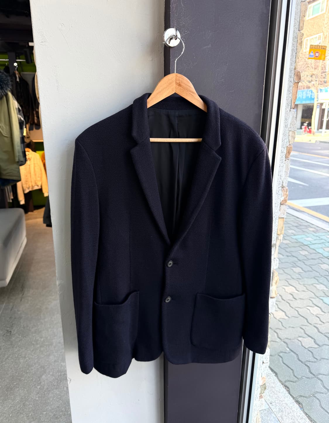 50/ 솔리드옴므 니팅 2B 자켓 상품이미지2