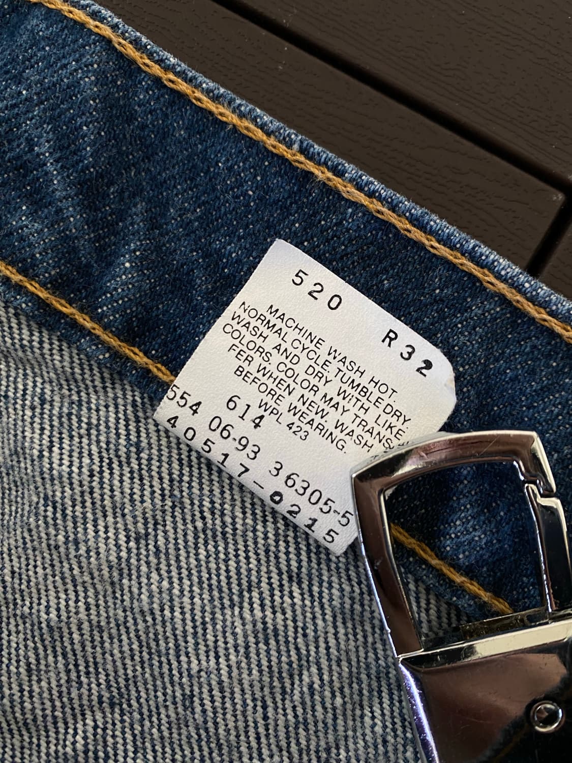 (38x31) 90s 리바이스 517 오렌지탭 USA 상품이미지3