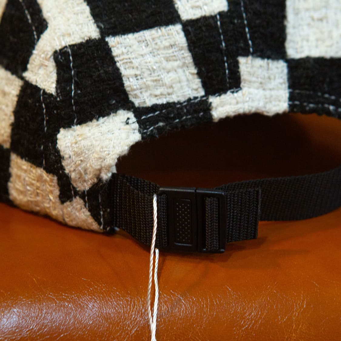 슈프림 체크보드 버클 캠프캡 상품이미지3