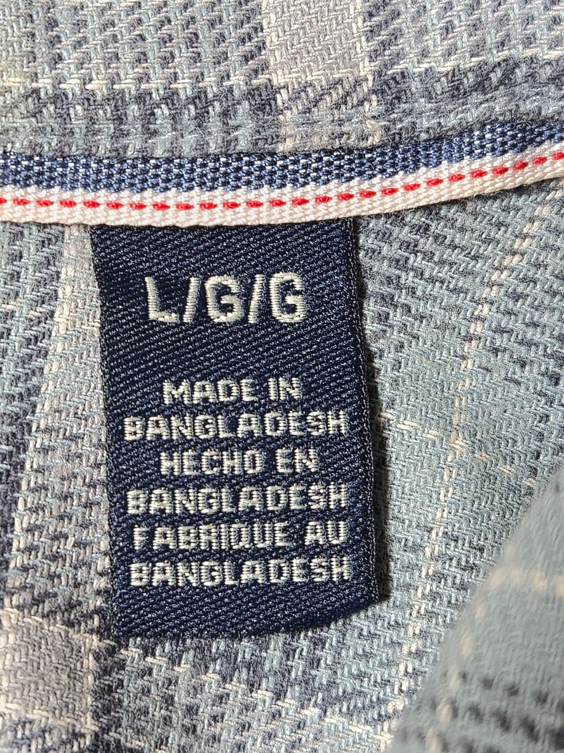 랭글러Wrangler 체크 웨스턴 셔츠 L사이즈 - S336 상품이미지5