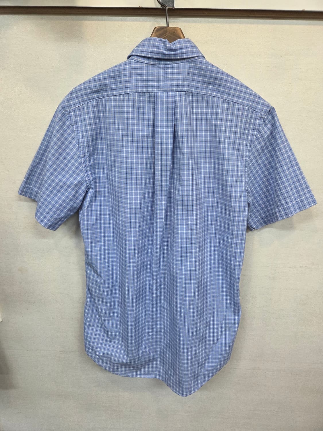 폴로랄프로렌 커스텀핏 체크 셔츠반팔 대략 남성 m 상품이미지2