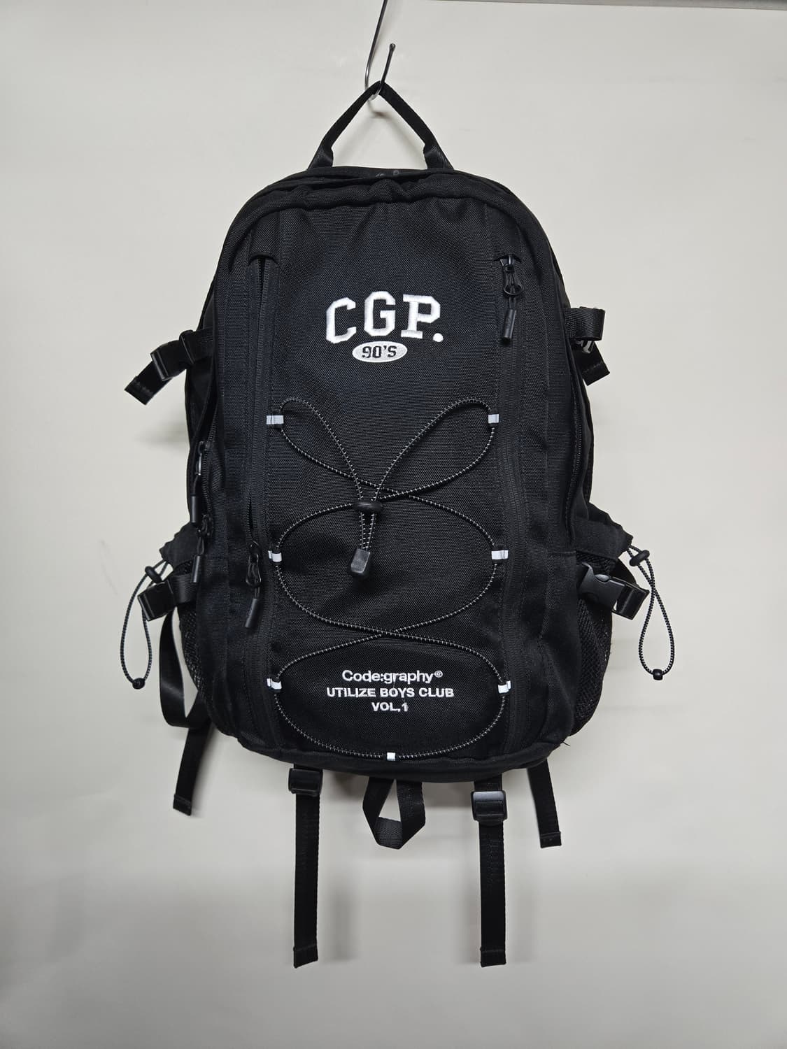 코드그라피 CGP 백팩 블랙 상품이미지1