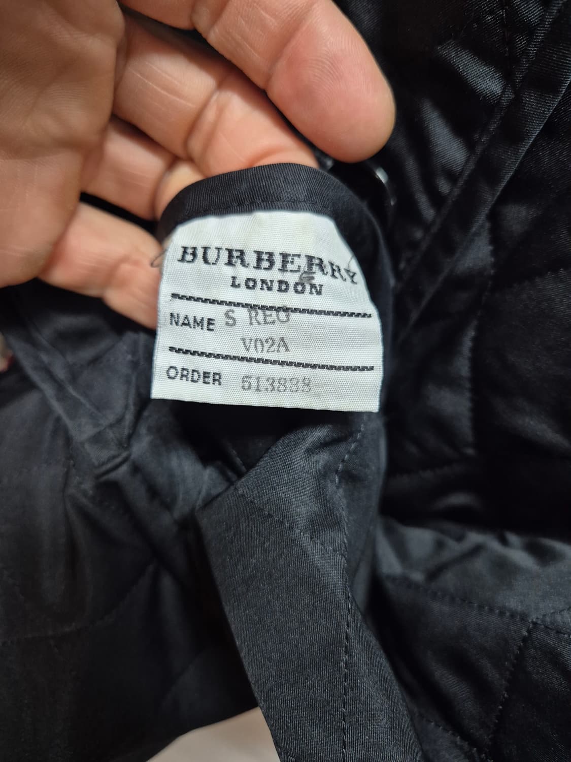 버버리 퀼팅 자켓  상품이미지3