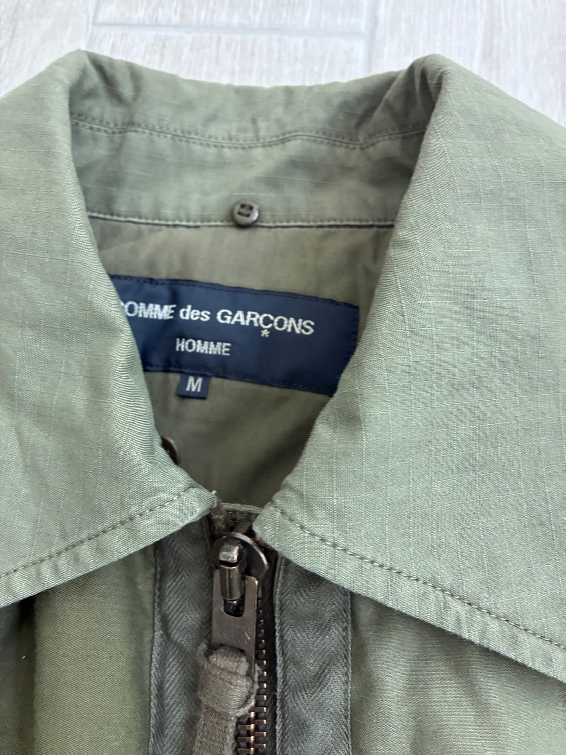 꼼데가르송 옴므 패치워크 밀리터리 자켓 상품이미지3