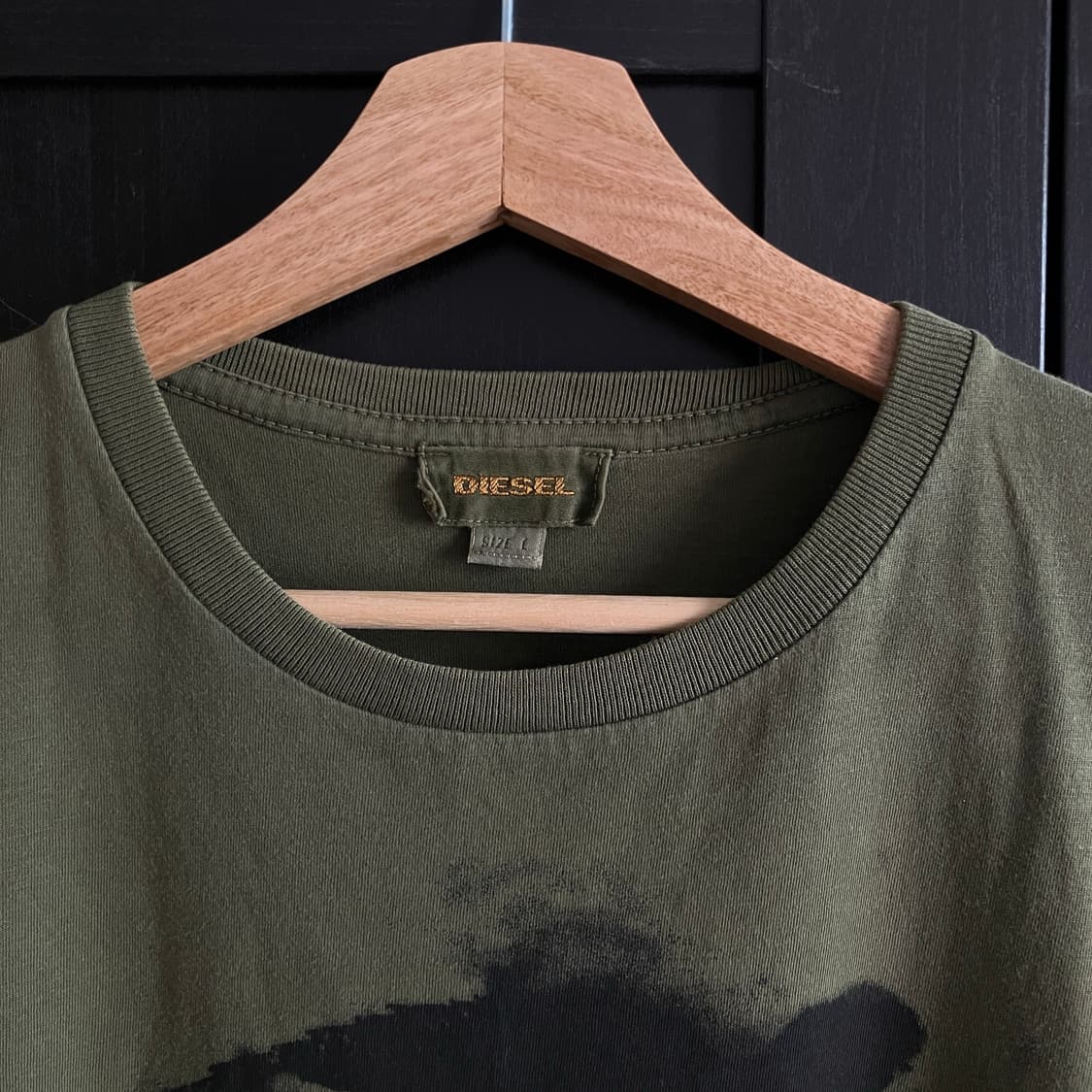 Diesel garment dyeing t-shirt 상품이미지2