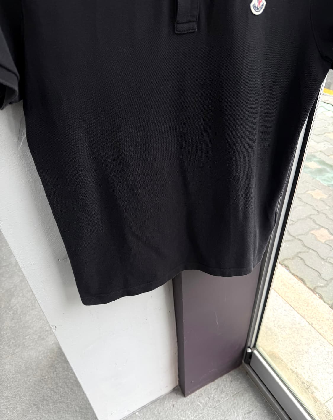 L/ 몽클레어 에센셜 와펜 패치 클래식 반팔 폴로 상품이미지5