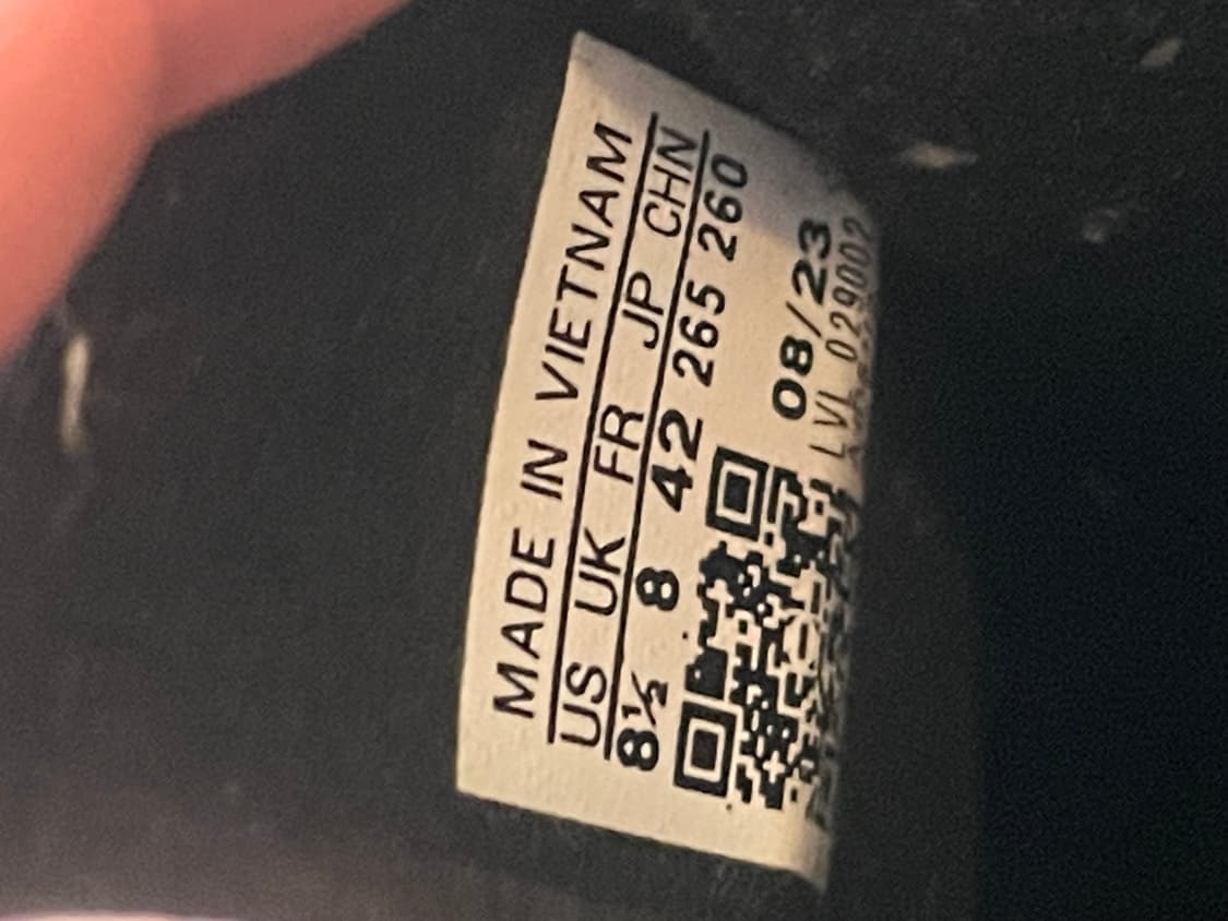 아디다스 가젤 코어 블랙 클라우드 화이트 265 상품이미지9