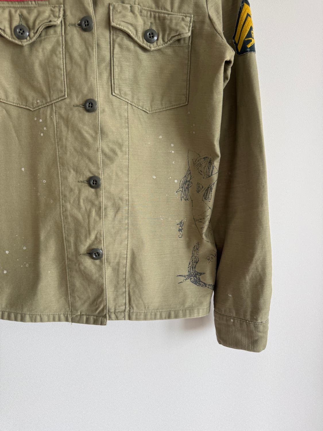 데님앤서플라이(DENIM&SUPPLY) 밀리터리 야상 셔츠 상품이미지3