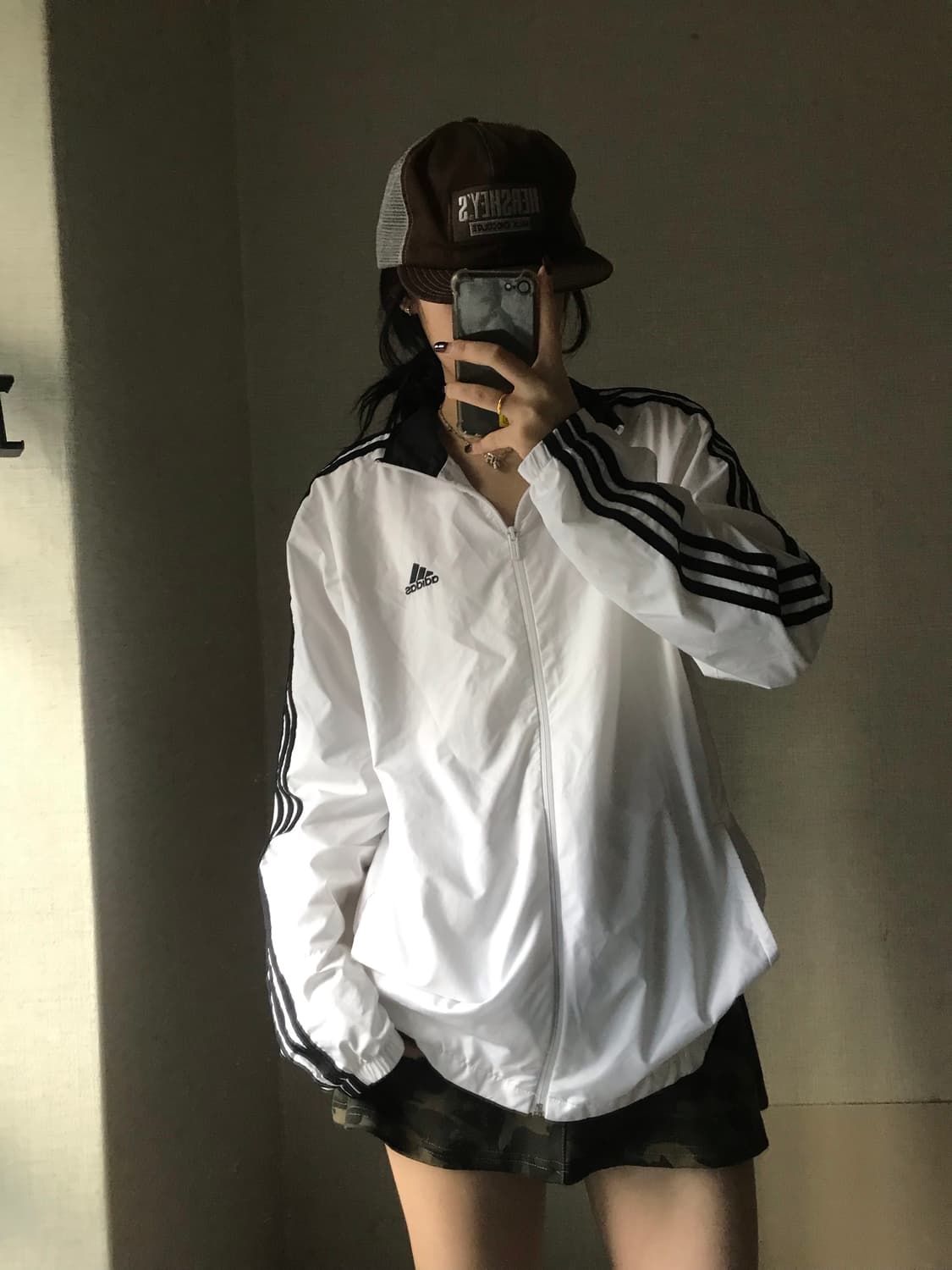 아디다스 흰검 바람막이 상품이미지2