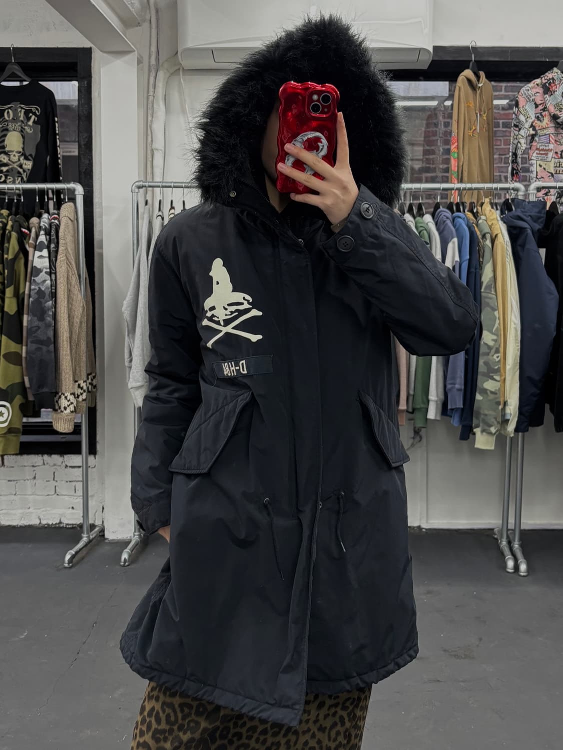 히스테릭 글래머 스컬 N3B 자켓 상품이미지3