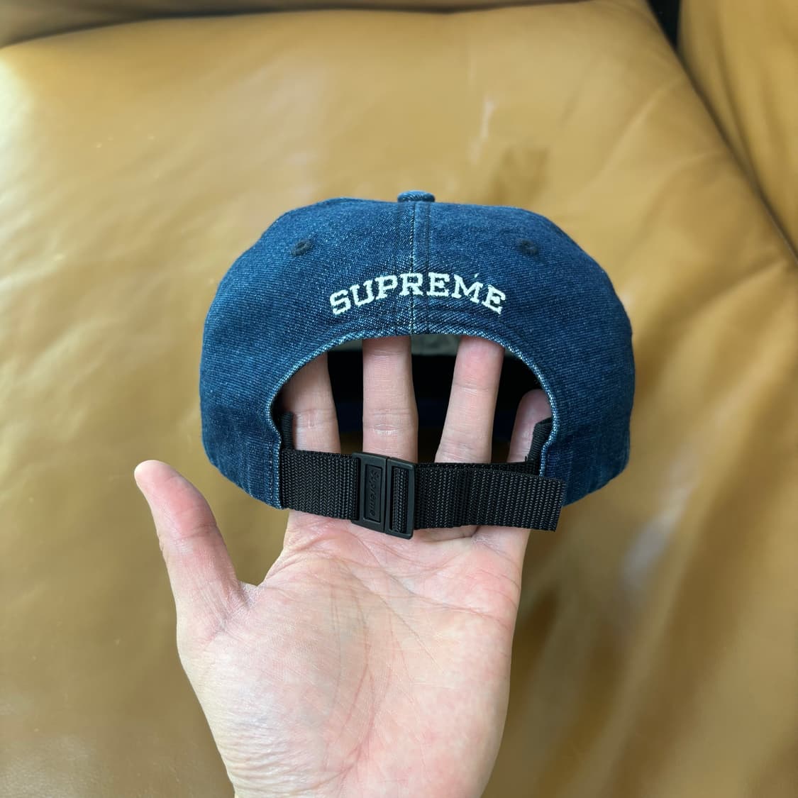 슈프림 6패널 볼캡 모자 워시드 데님 상품이미지7