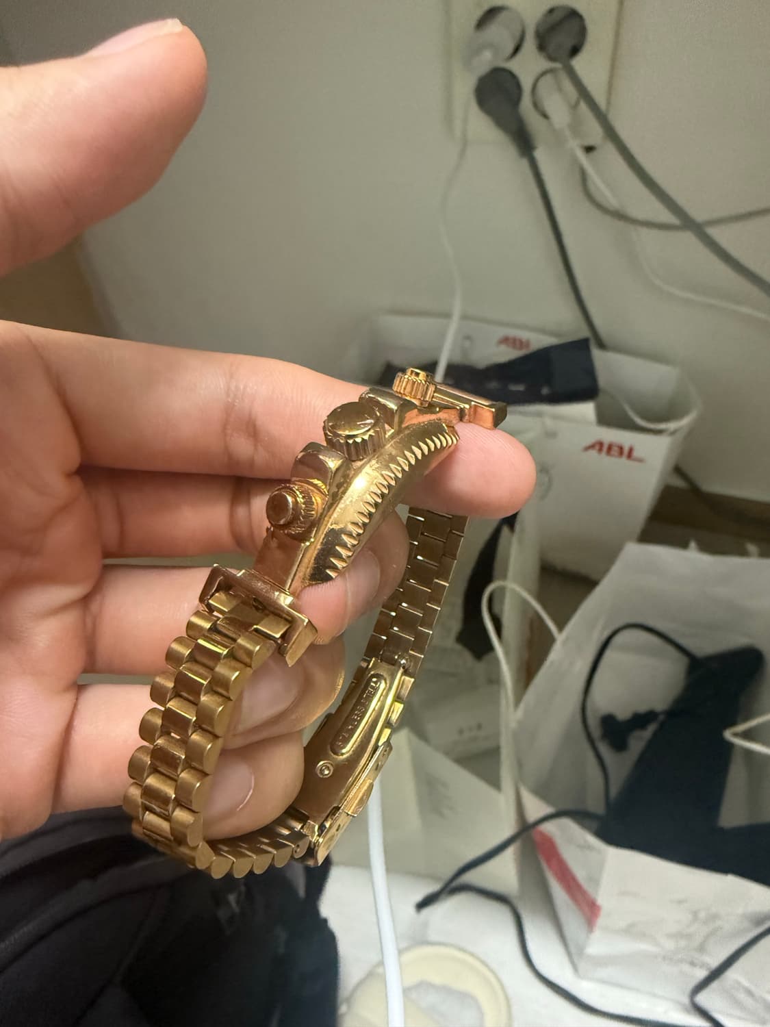 드바스크 골드 유광팔찌 상품이미지1