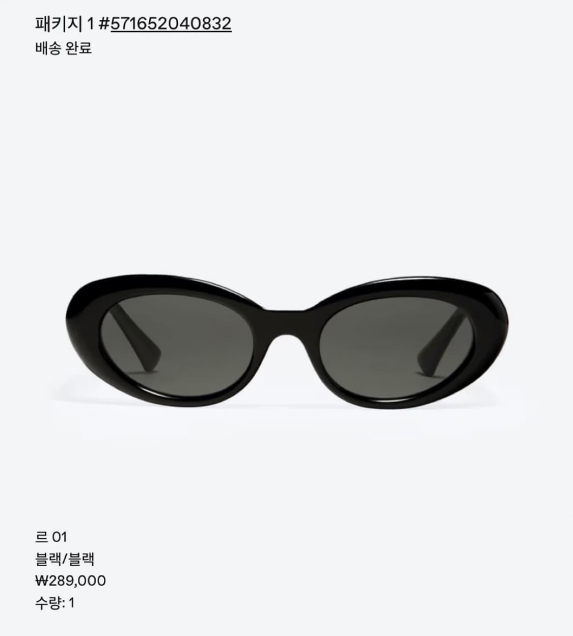 젠틀 몬스터 르 01 블랙 상품이미지1