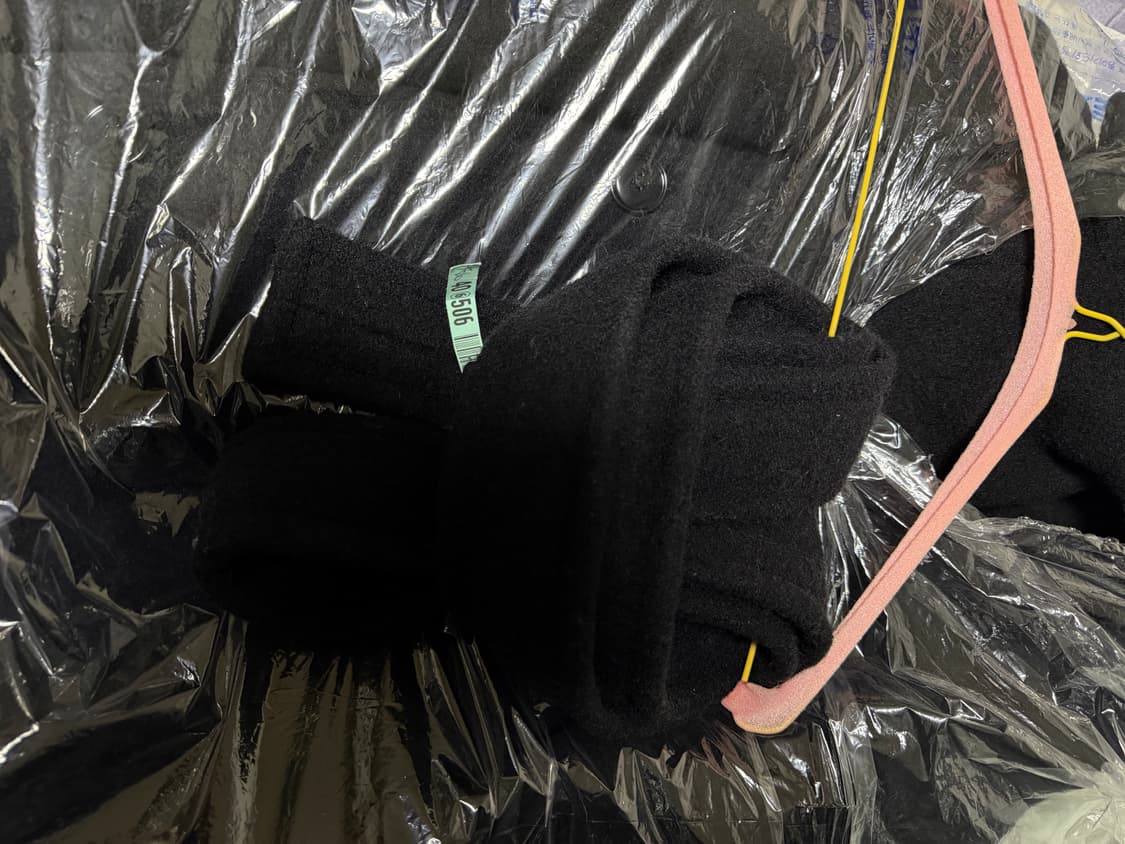 르메르 랩코트 블랙 xxs 상품이미지6