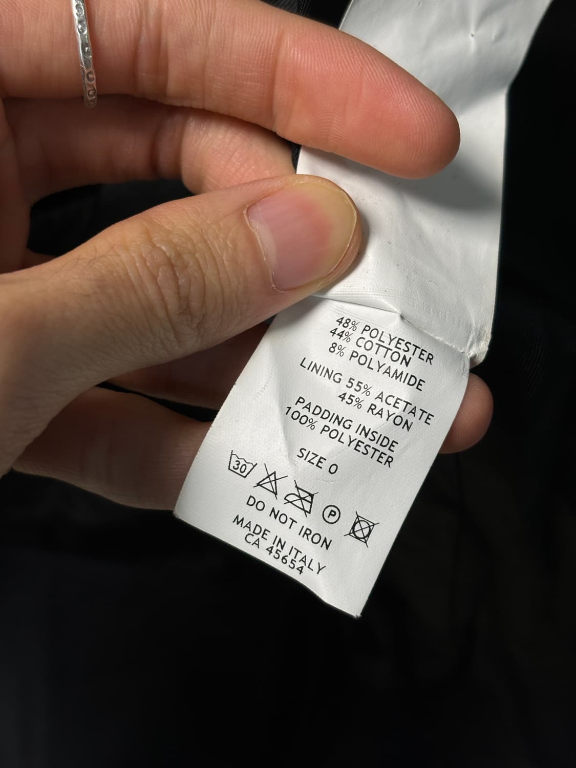 Sarah pacini 비대칭 패딩 상품이미지10