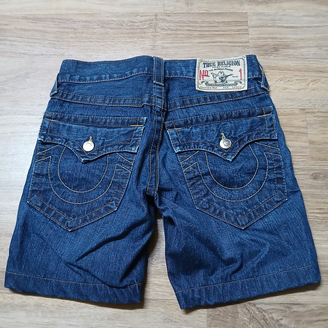 TR 트루릴리전 반바지 스티치 청바지 쇼츠 반바지 29인치 상품이미지3