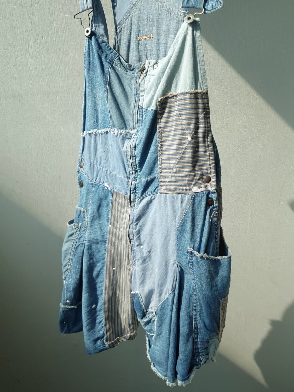 KAPITAL denim Boro Patchwork overalls 상품이미지6