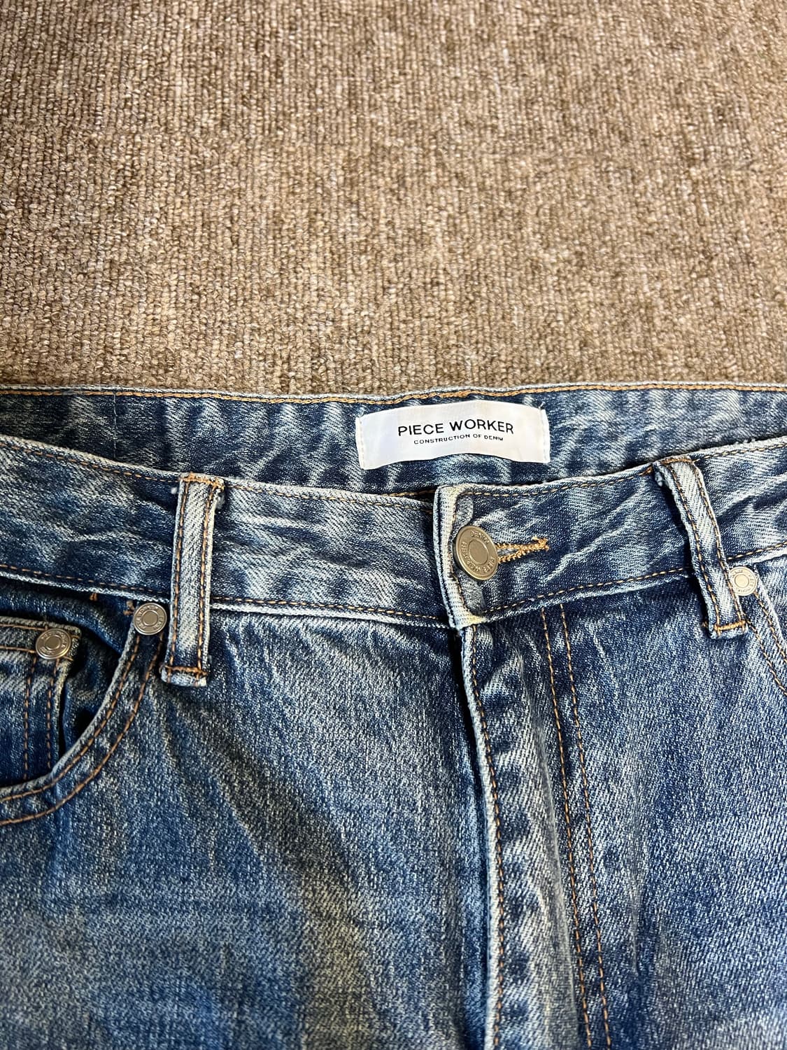 피스워커 데님 청바지 34 상품이미지3