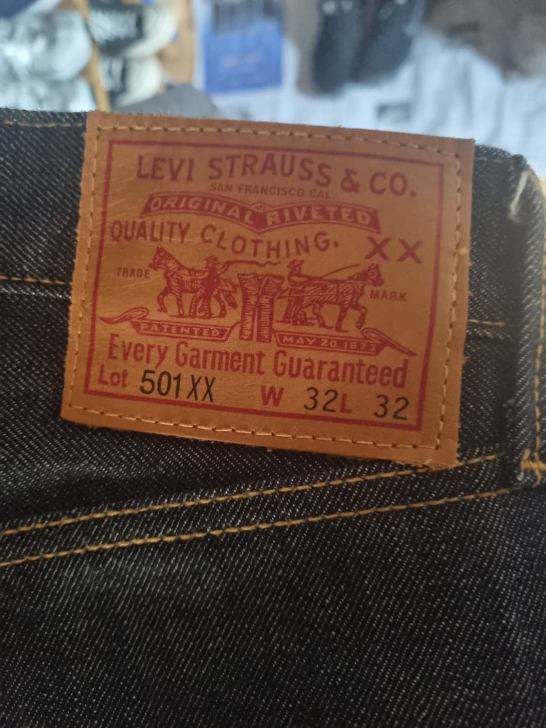 #새상품 리바이스 LVC 1947 501 (47501) 32/32 터키산 상품이미지4