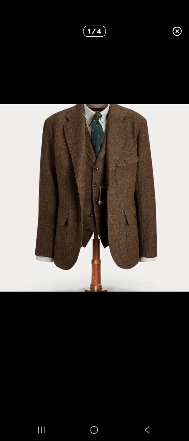 RRL unconstructed 울 스포츠 자켓 판매나 교환 상품이미지10