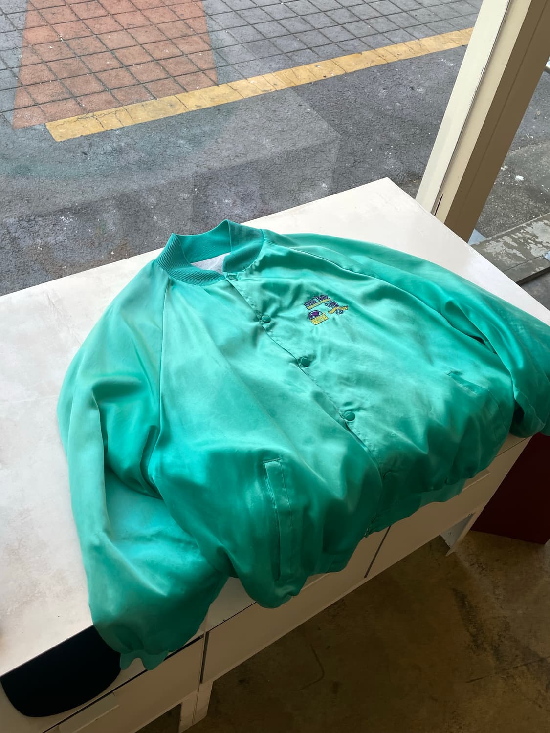 90’s USA Casino Satin jacket (빈티지 새틴 자켓) 상품이미지8