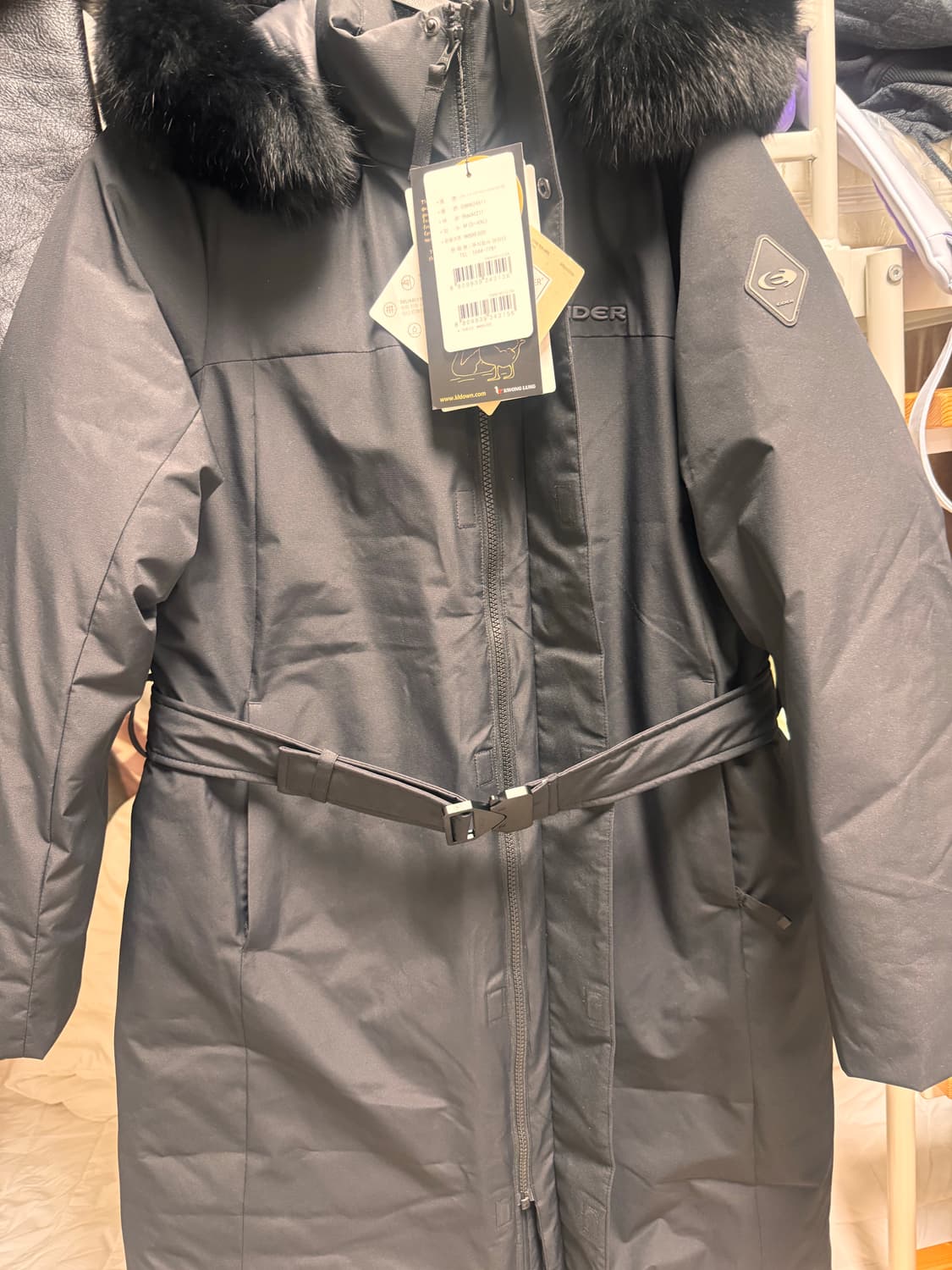 아이더 라렌느 프리미엄 캐시미어 패딩 상품이미지2