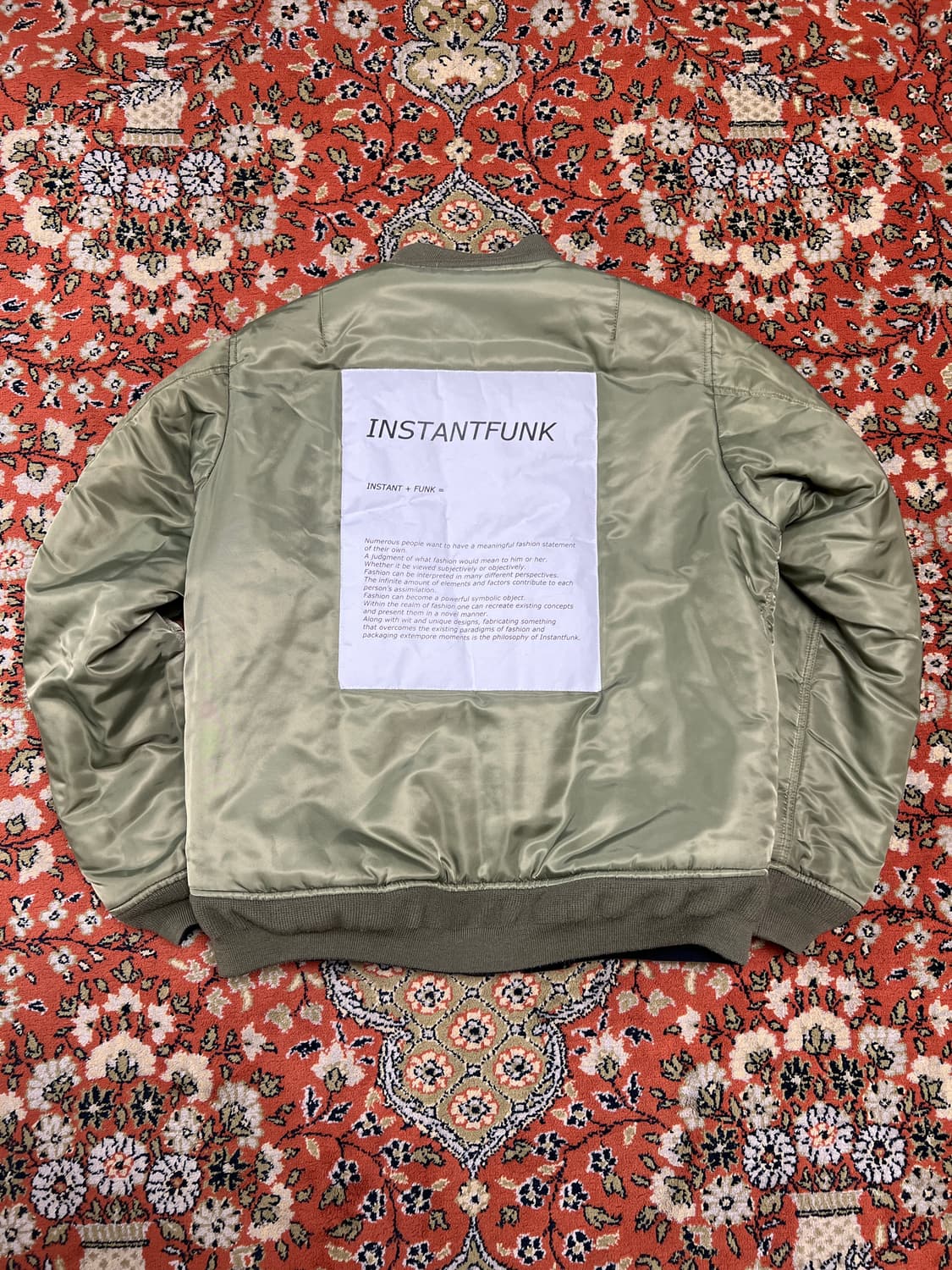 [FREE] 인스턴트펑크 리버시블 리얼 레더 MA-1 상품이미지4