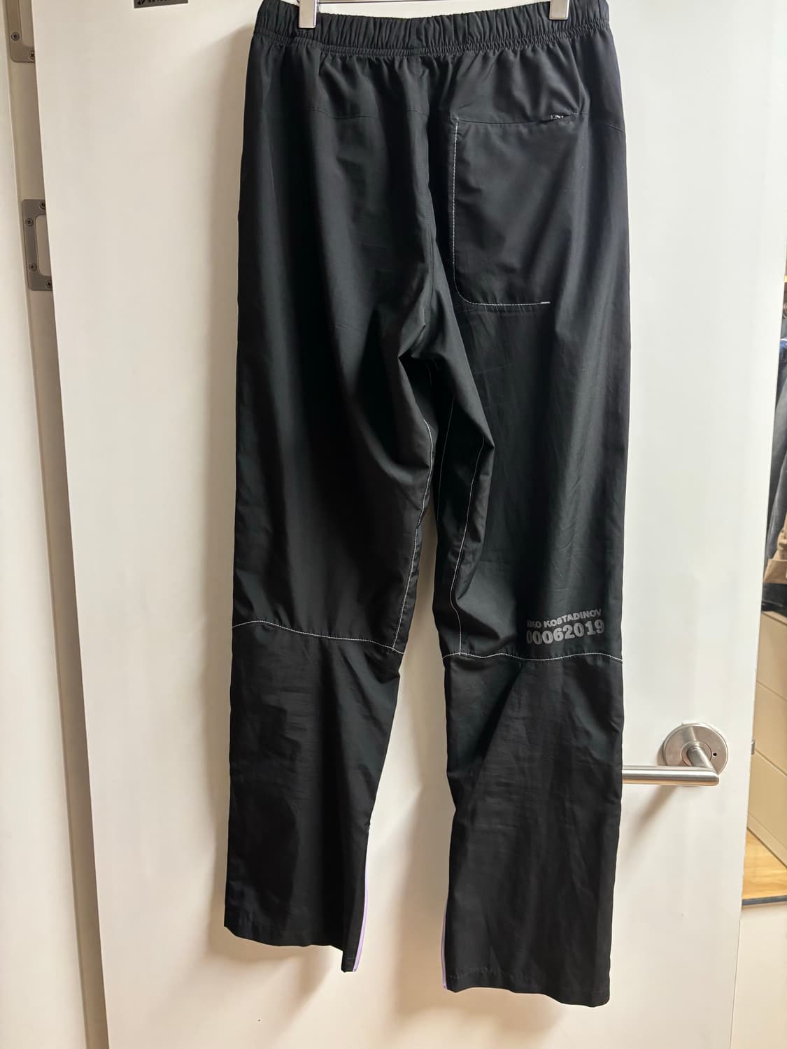 [S] 키코 코스타디노브 X 아식스 우븐팬츠 블랙 상품이미지2