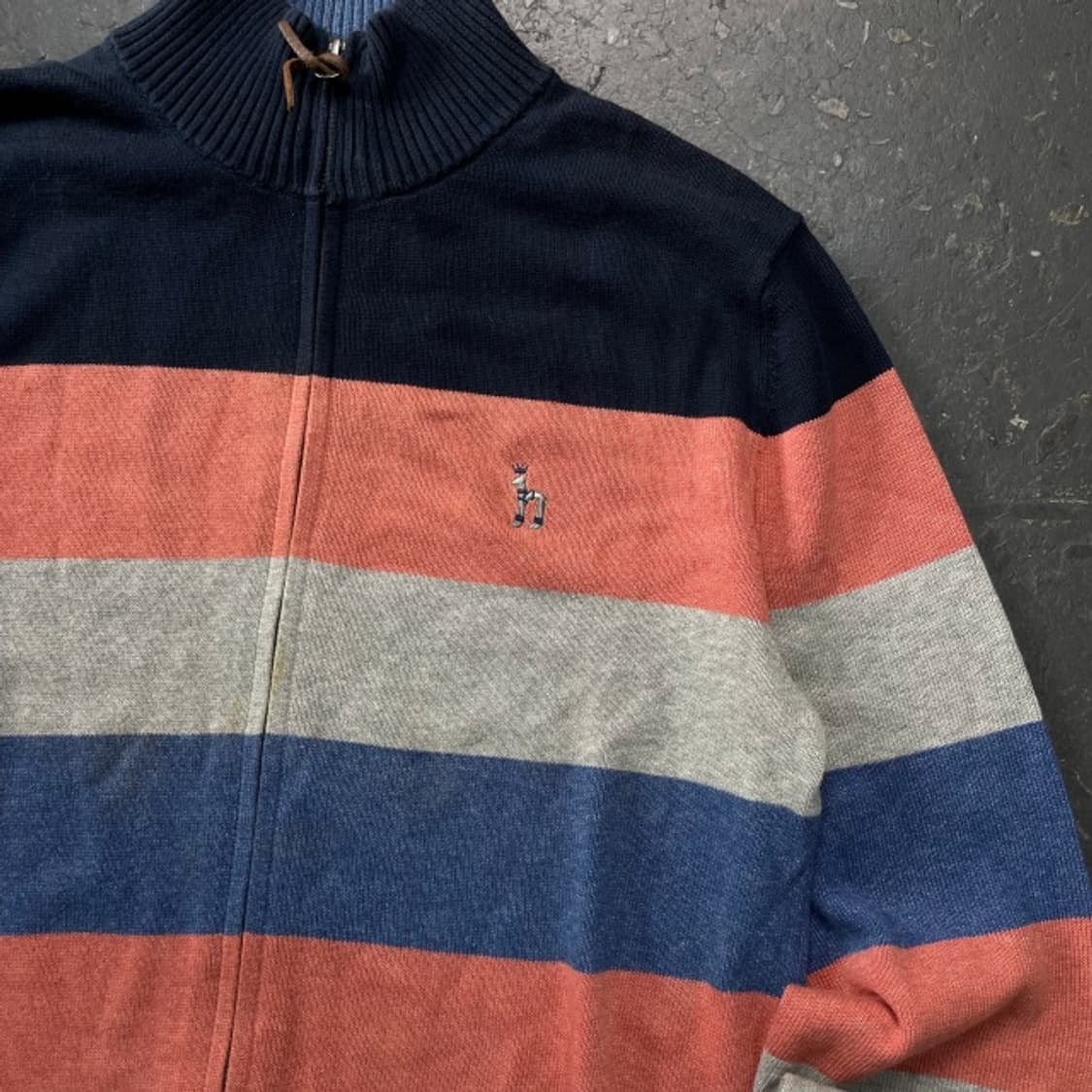 100 헤지스 니트집업 상품이미지2