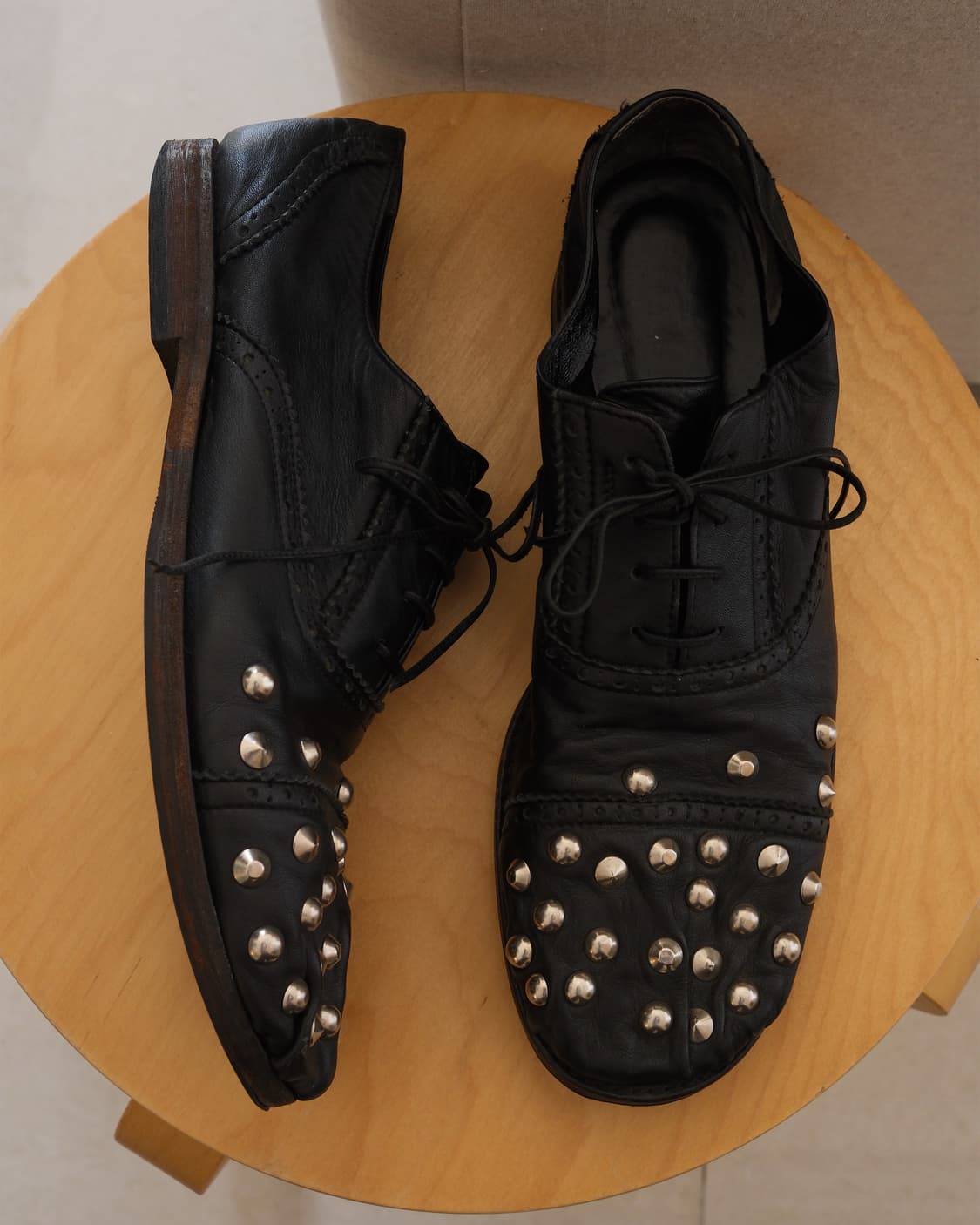 Stud derby shoes 상품이미지3