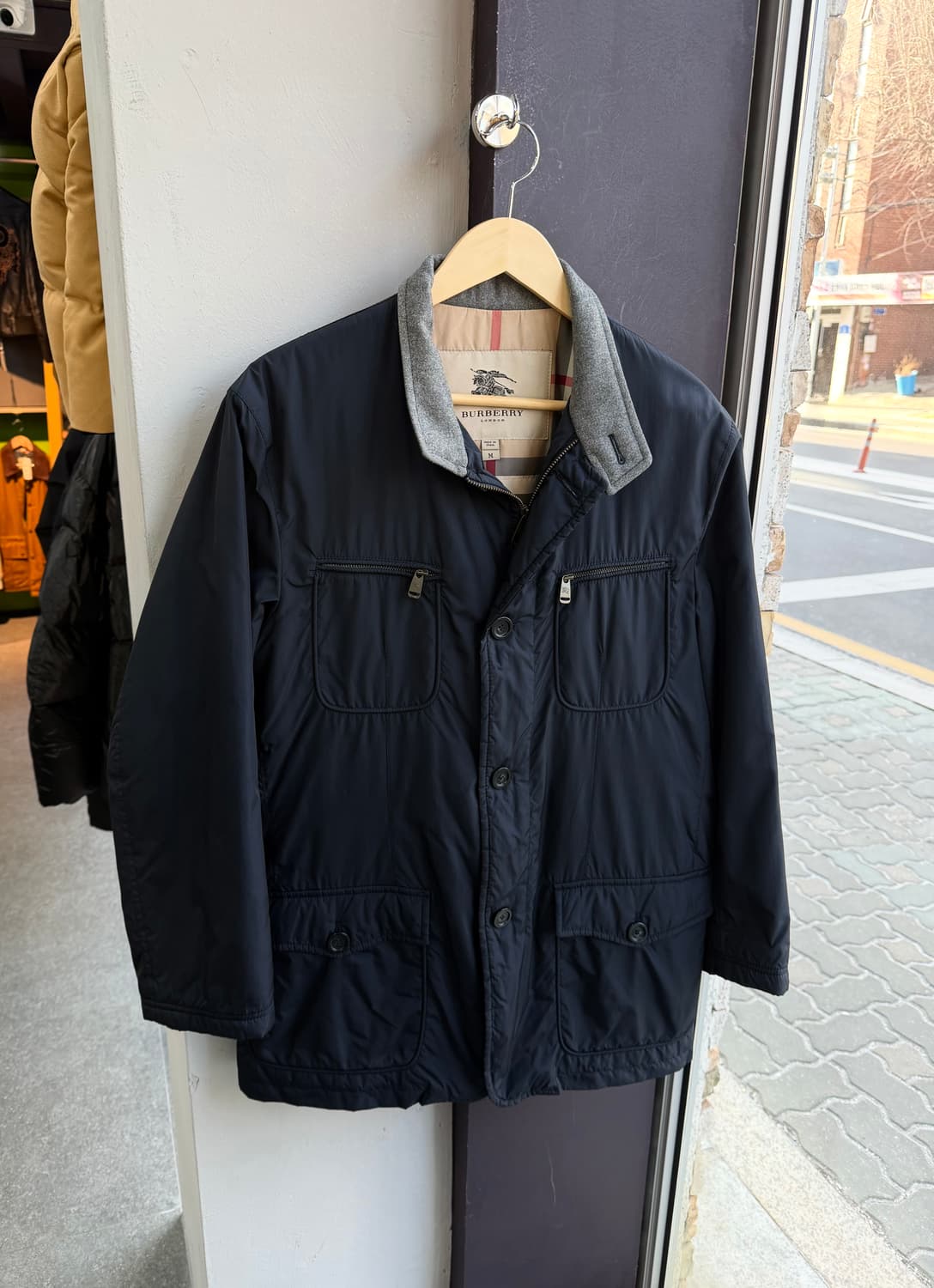 M/ 버버리 4-Pocket 패딩 코트 자켓 상품이미지2