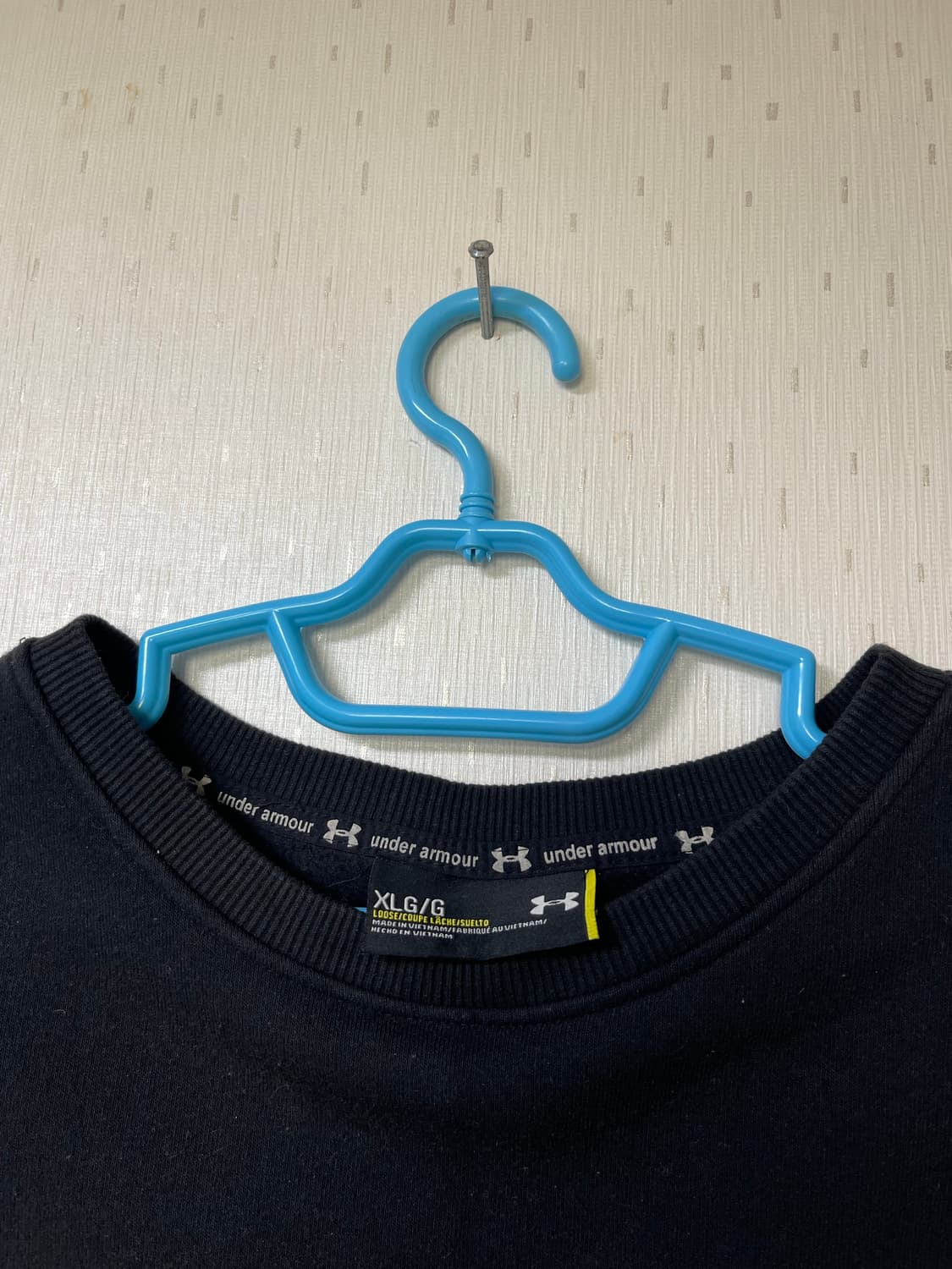 언더아머 정품 기모 맨투맨 XL 상품이미지3