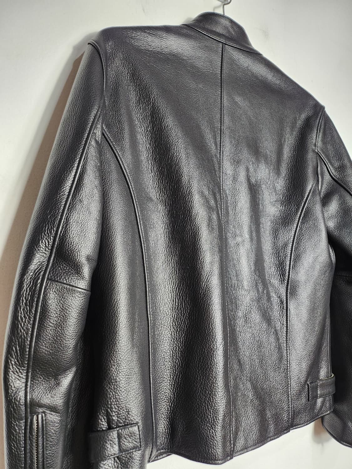 도프제이슨 소가죽 라이더 자켓 상품이미지6