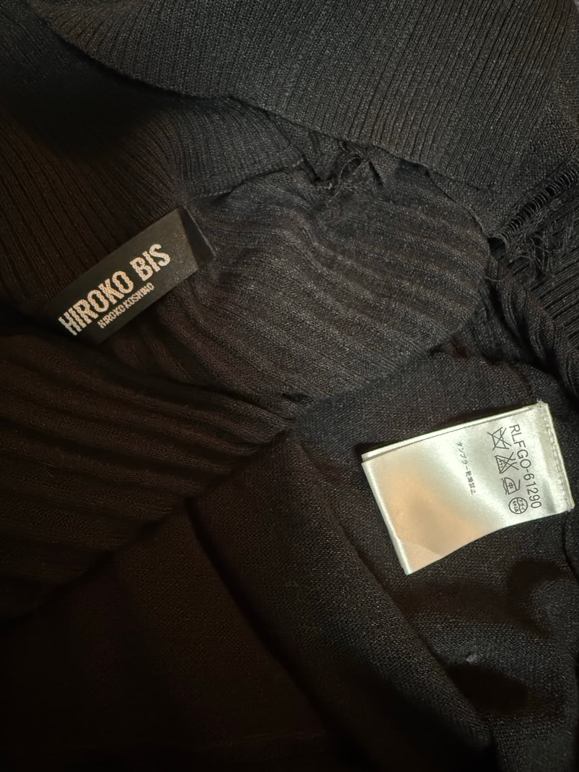 히코로비즈 (히로코 코시노)시스루 미니 원피수 가다건  상품이미지4