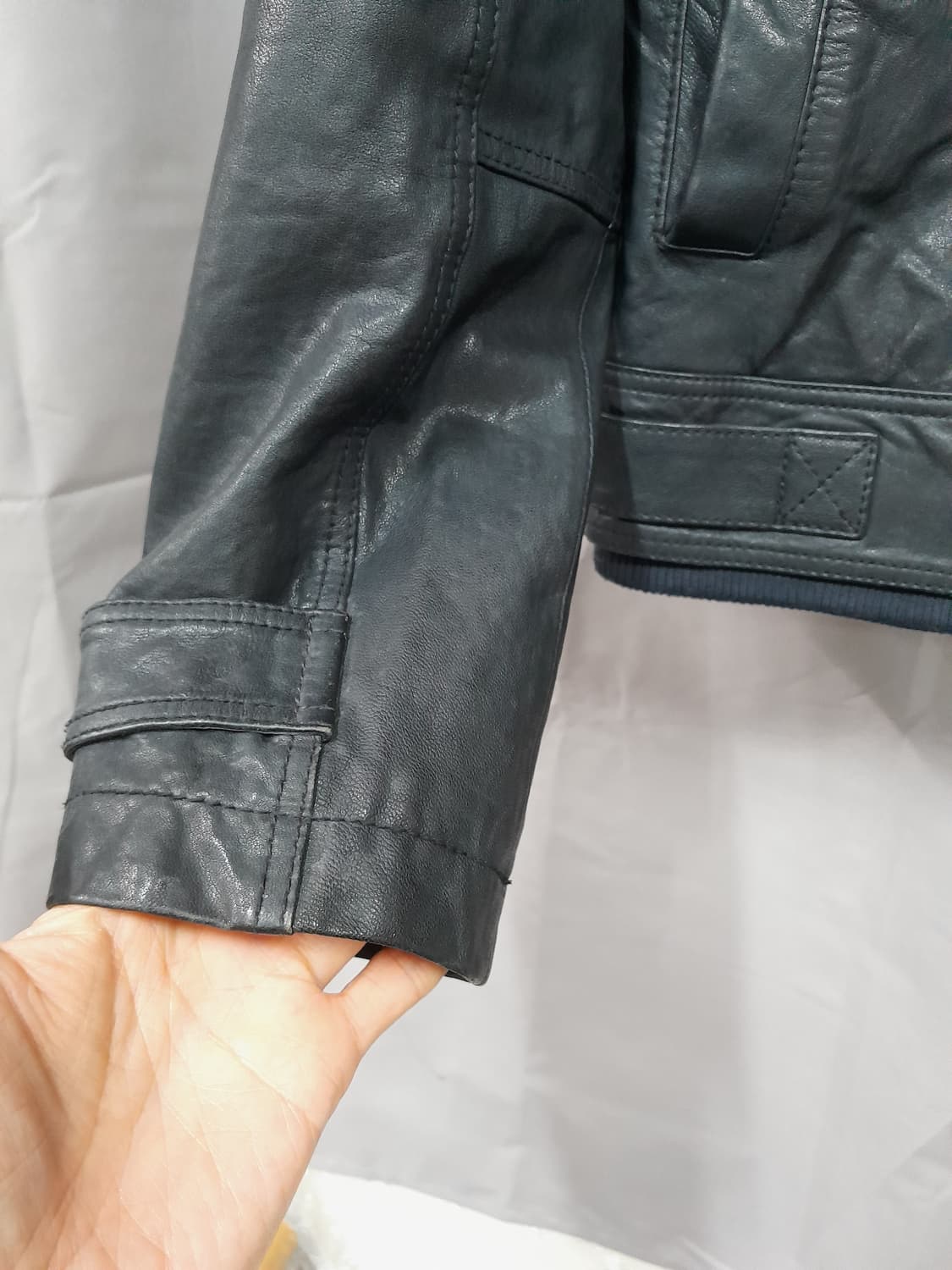 게스 양가죽 자켓  상품이미지6