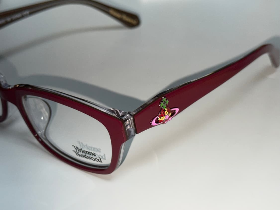 정품 비비안웨스트우드 버건디 안경  주얼리목걸이가방 상품이미지6