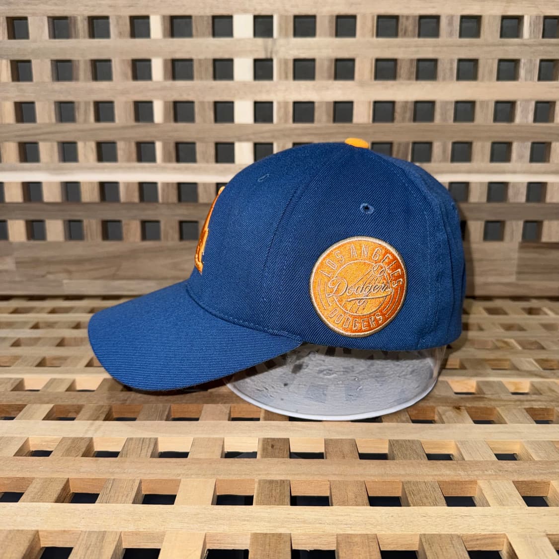 mlb LA 다저스 오렌지 로고 캡 상품이미지2