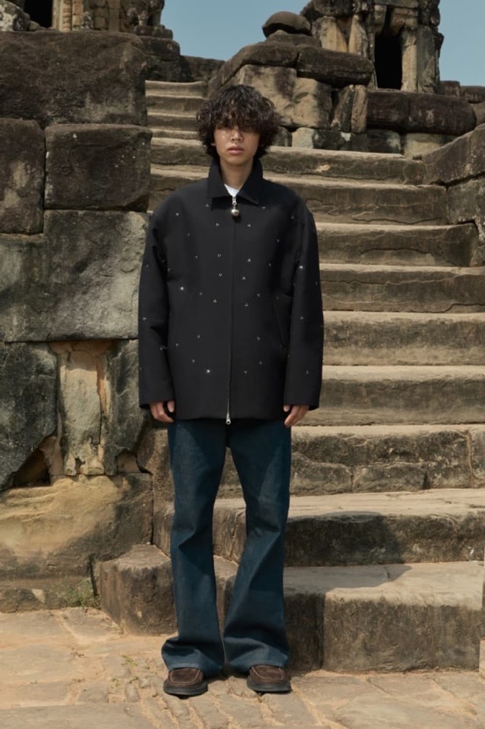 STU 스와로브스키 크리스탈 비즈 자켓 M사이즈 상품이미지1