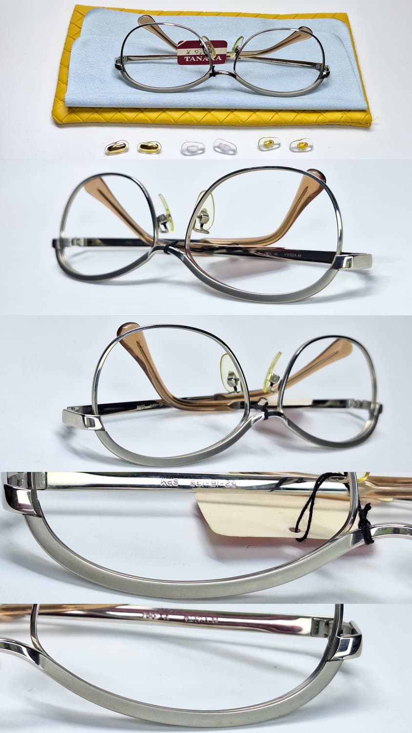 데드스톡/Vista M-390 선플래티늄 SPM 안경테 52mm 백금합금 상품이미지4