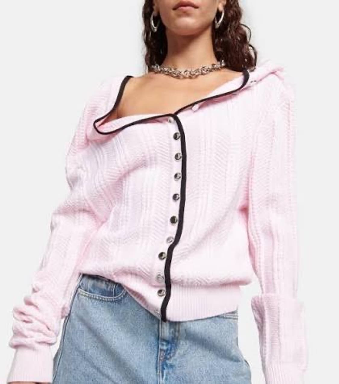 Yproject 체인 가디건 XS 상품이미지8