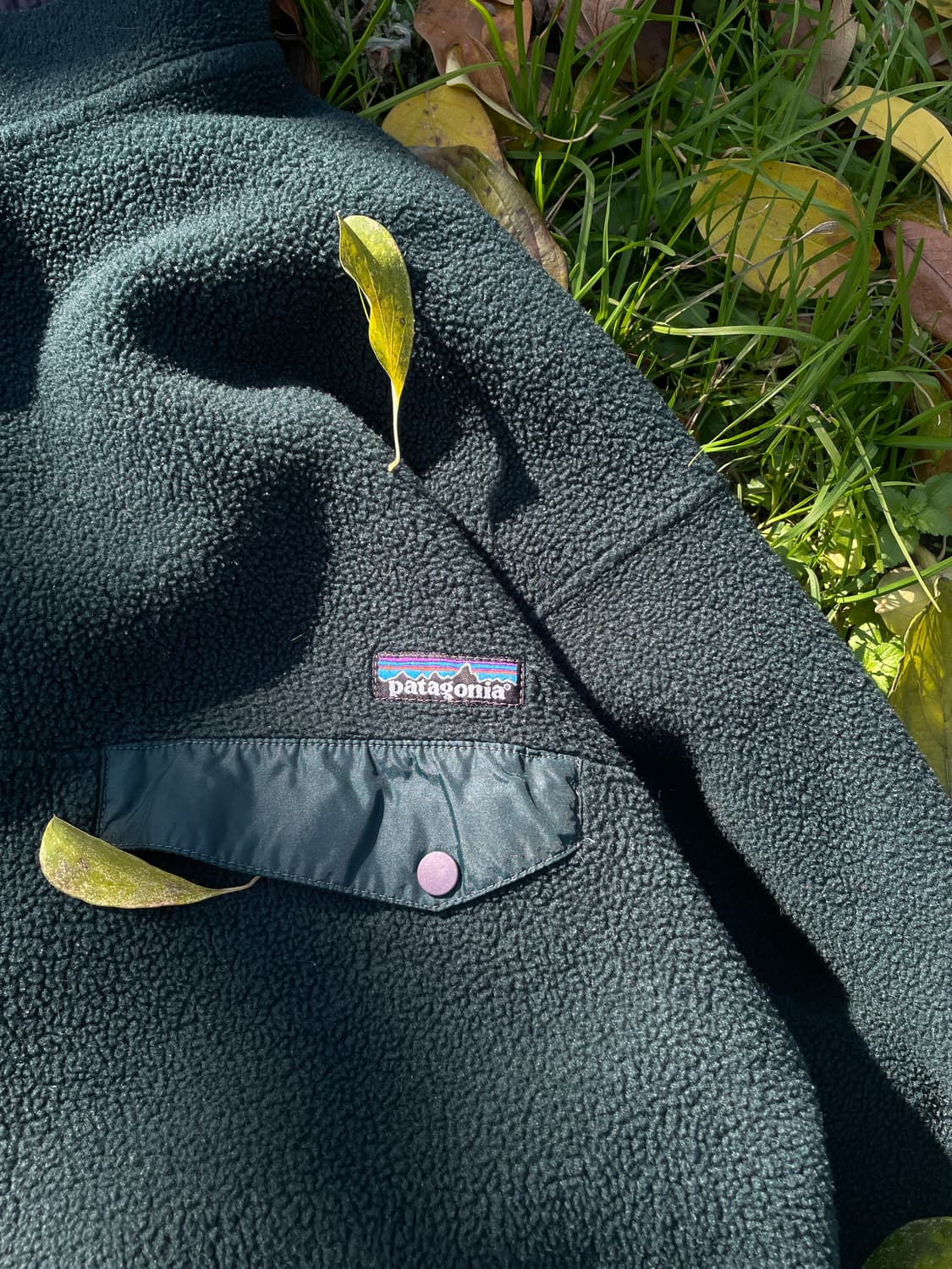 90s Patagonia Fleece Green Snap T(1998) 상품이미지5