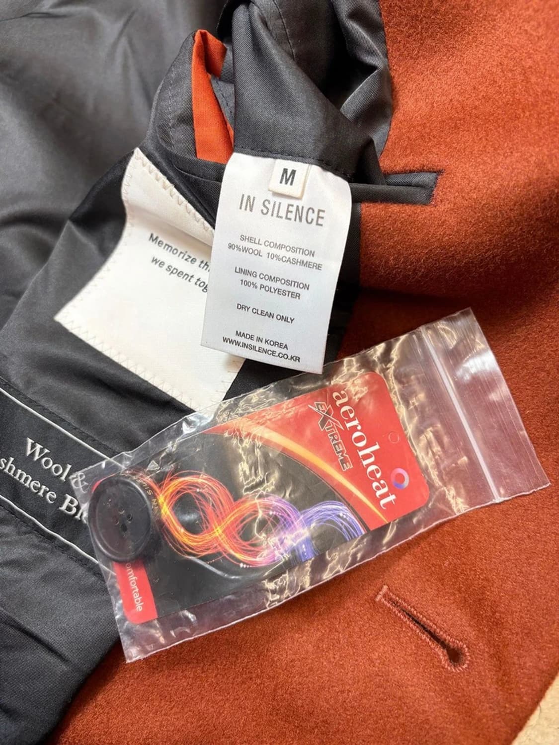 인사일런스 캐시미어 블렌드 코트 PN6748 상품이미지9