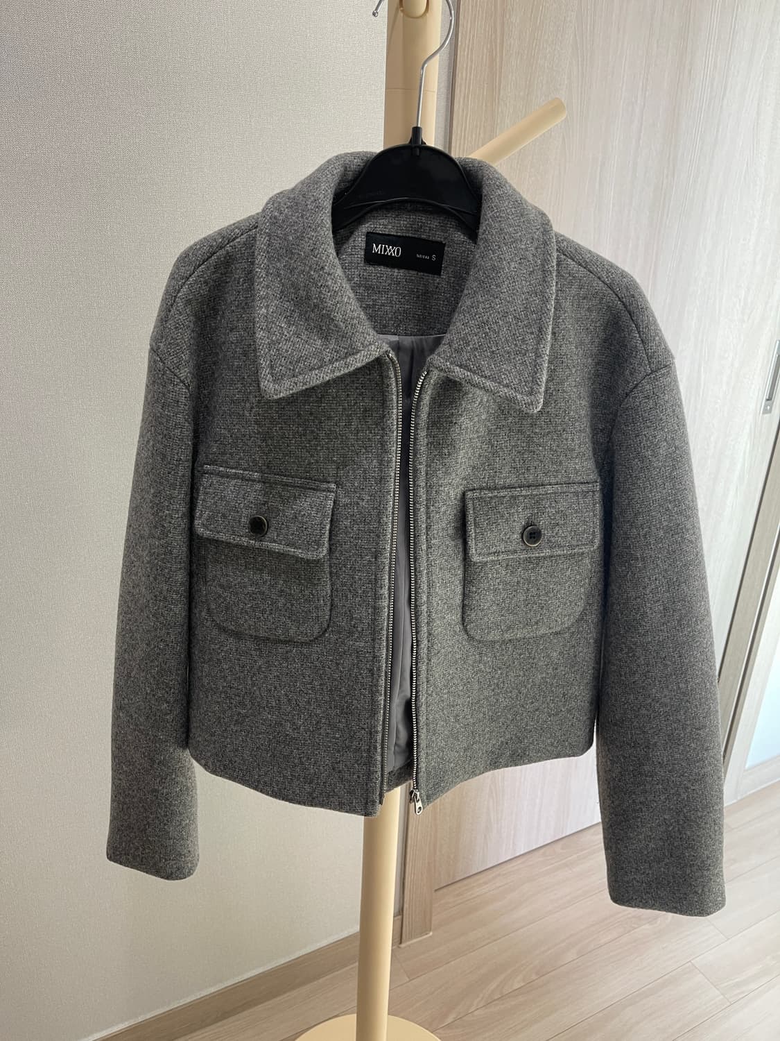 미쏘 싱글카라자켓 상품이미지3