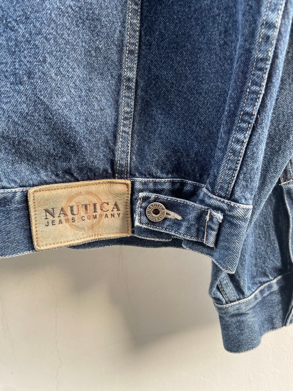 Nautica Red Stitch Denim Trucker Jacket  상품이미지8