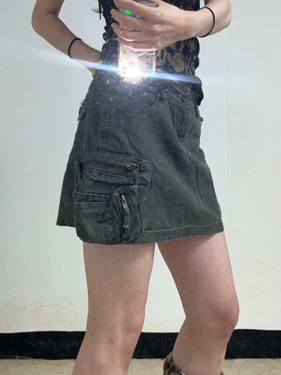  Y2K 카고 스커트 상품이미지5