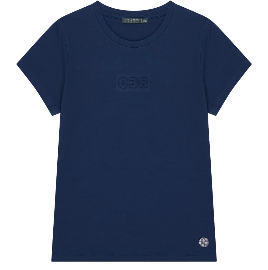 코이세이오038 BASIC T-SHIRT NAVY 상품이미지1