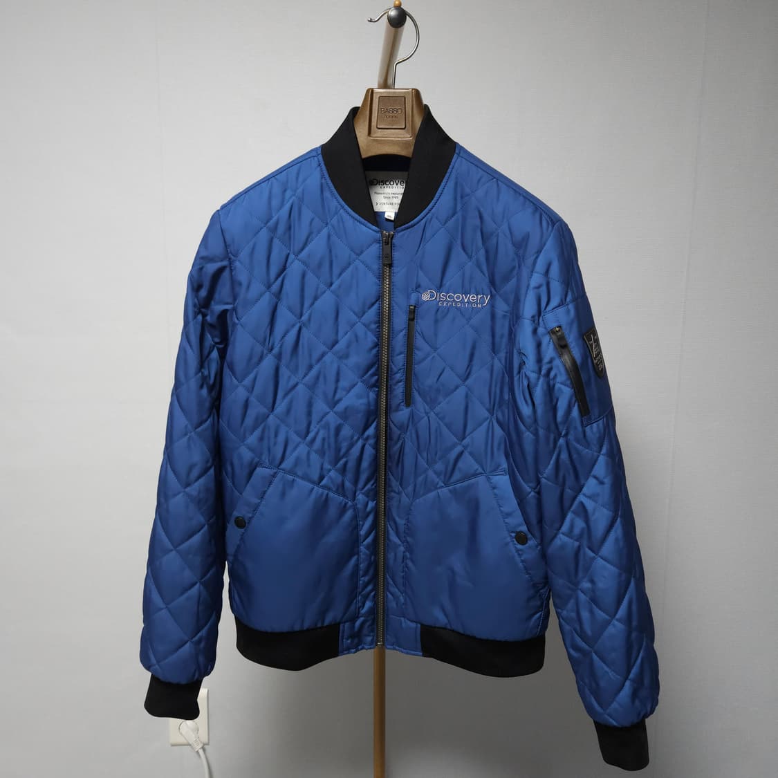 95 ) 디스커버리 남성 블루종 경량 패딩 자켓 상품이미지1